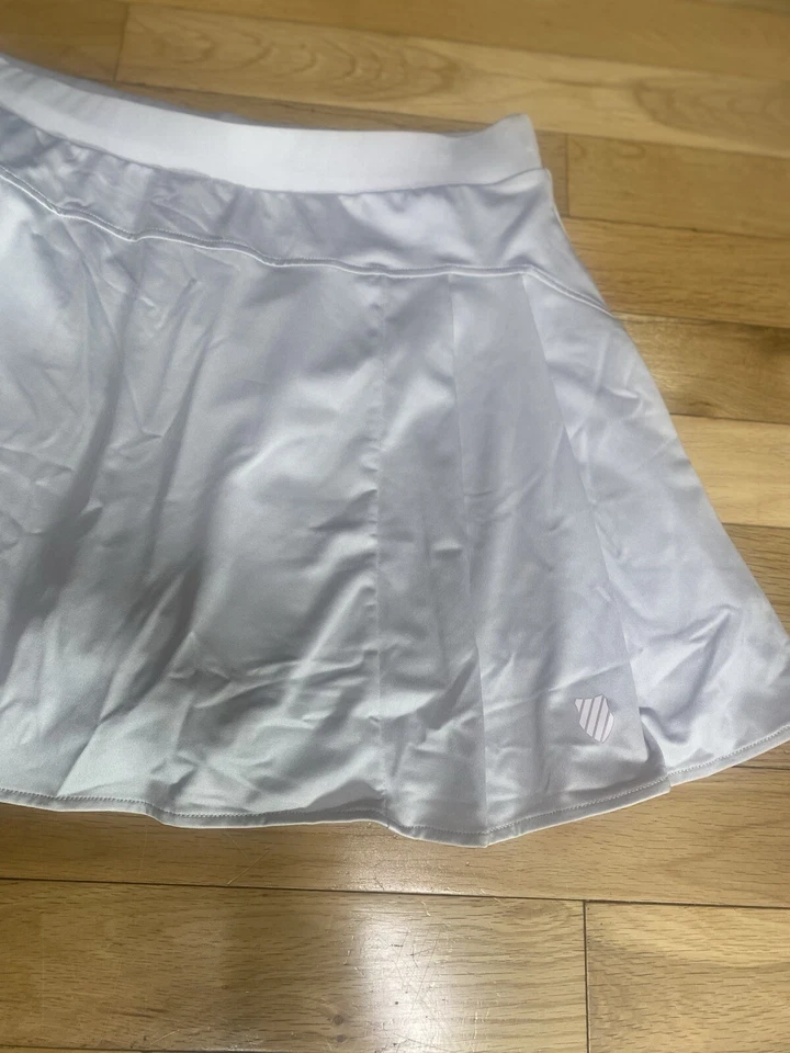  K-Swiss Casual Tennis Skirt Size Small Solid Gray  - Image 3 of 4
