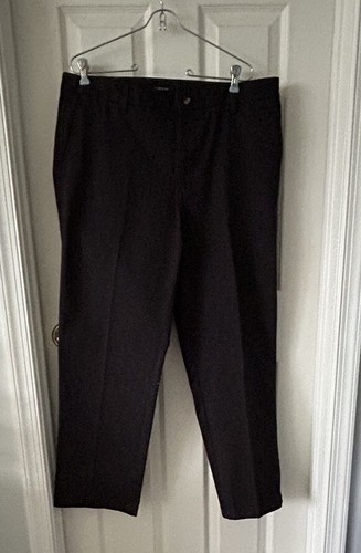 SCHWARZE HERRENHOSE - VON: VAN HEUSEN - GRÖSSE: 36 ZOLL TAILLE - INNENNAHT: 29 ZOLL