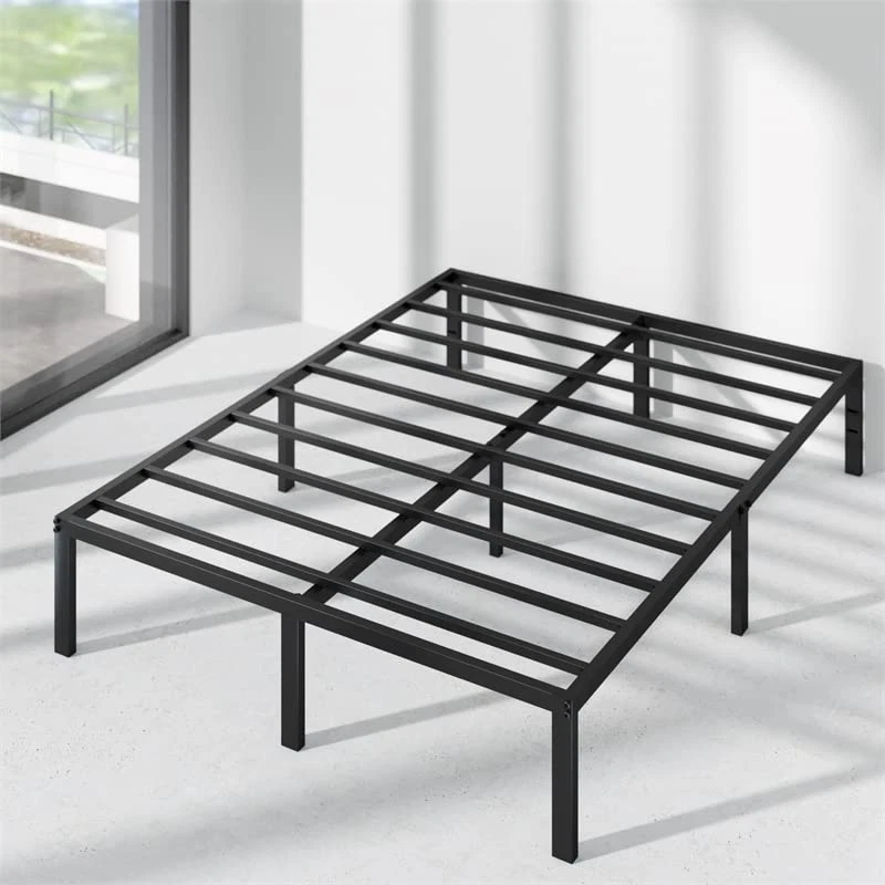 ZINUS Yelena 14 Inch Metal Platform Bed Frame Steel Slat Queen