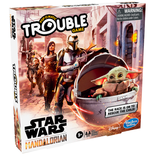 Trouble - Star Wars: The Mandalorian Edition Board Game | New - Picture 2 of 3