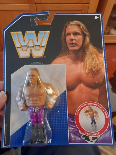WWE MATTEL HASBRO WWF RETRO SERIES 2 WRESTLING FIG...