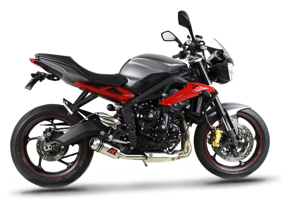 Silenciador silenciador Street Triple 675 R/S/RS escape GP Dominator Racing 2013-2016 Foto 4 de 4
