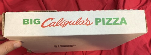 NYCC 2024 Exclusive Empty Pizzabox Big Caligula's Safe Bad Idea Joe Quesada - Bild 3 von 7