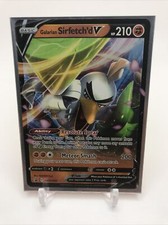 Pokémon TCG Galarian Sirfetch'd V SWSH Black Star Promo SWSH043 Holo Promo