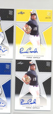 2020 Leaf Perfect Game Auto Two card lot Pierce Coppola