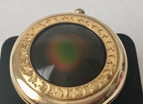 Vintage Ester Lauder Compact Mood Cambia Colore Lucidità Tono Oro - Foto 4 di 16