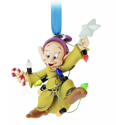 Disney Snow White Dopey Sketchbook Christmas Ornament New With Ebay