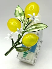 NEW BATH BODY WORKS LEMON ON BRANCH NIGHT LIGHT WALLFLOWERS PLUG IN UNIT HOLDER