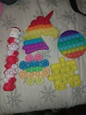 POP IT! Fidget Toy Lot. 5 Pieces. Sensory Toys.