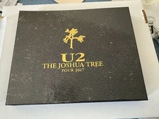 Limited Edition U2 Joshua Tree 2017 Tour VIP Commemorative Book with Harmonica