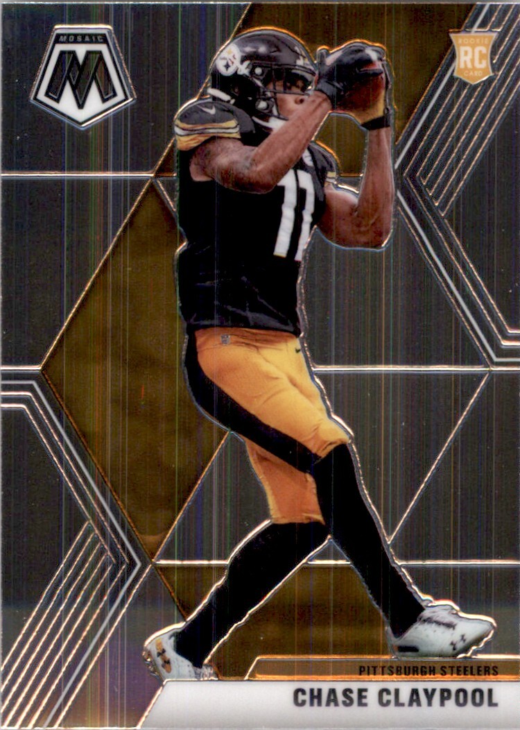 2020 Panini Mosaic CHASE CLAYPOOL RC Pittsburgh Steelers #220