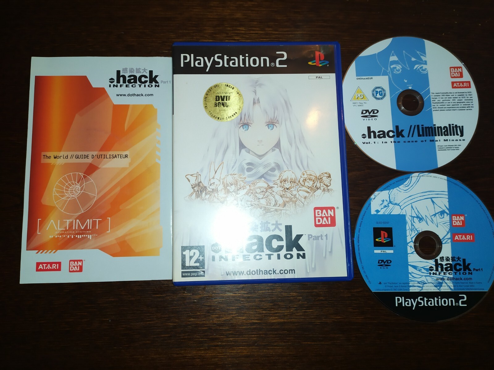 JEU SONY PLAYSTATION PS2 HACK INFECTION PART1 DOUBLE CD COMPLET PAL FRANCAIS