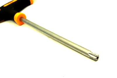 Hoteche 9-teiliges Torx-Sternschlüssel-Set Mit T-Griff – Tamper, 2 Antriebsenden