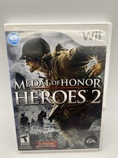 Medal of Honor: Heroes 2 (Nintendo Wii, 2007) - CIB - Tested