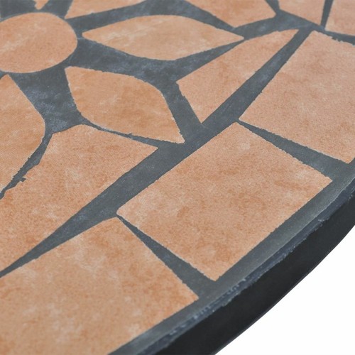 Bistro Table Terracotta 60 cm Mosaic vidaXL - Picture 4 of 5