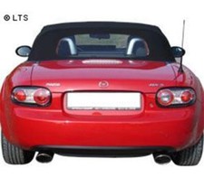 FOX Sportauspuff Mazda MX-5 Typ NC 1.8l 2.0l re li je 115x85mm oval mit Absorber