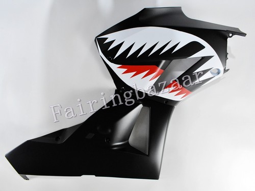 Fit for 2013-2018 CBR600RR Matte Black White Red Shark ABS Injection Fairing Kit - Picture 5 of 8