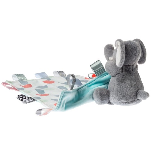 Taggies Cuddlebud Lovey Security Blanket, 9 x 9-inches, Elephant - Picture 3 of 5