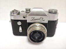 Vintage Soviet Union USSR Zenit-3M Camera With Lens Industar-50 3,5/50 AND Case