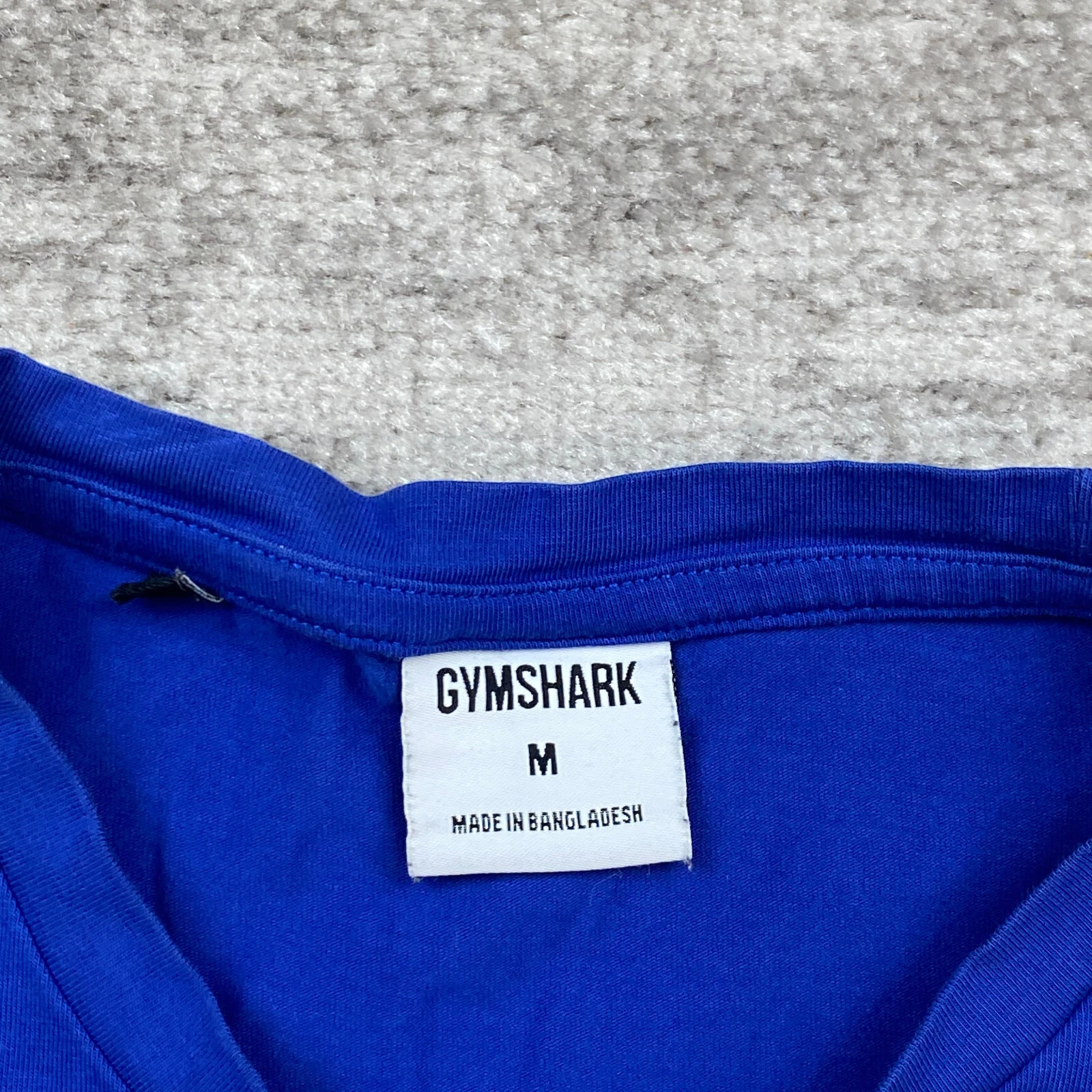 gymshark performance spell out gym workout gains lifter shirt