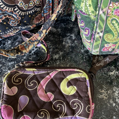 4 VINTAGE VERA BRADLEY PURSES BARREL KEY TOTE E11 - Picture 6 of 16