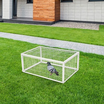 Pigeon Cage, 60*40*26cm Portable Escape-Proof Pigeon Trap Cage
