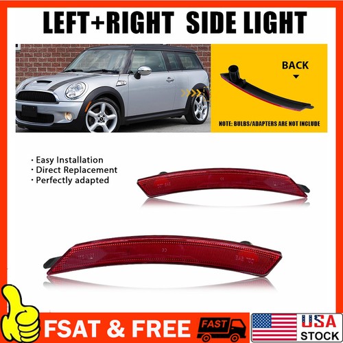 For Mini Cooper Countryman 07-15 R60 R61 Fender Side Marker Light Rear Lens 1-10 - 第 13/13 張圖片