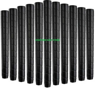Star Grip Tour Star Golf Grips Standard/Oversize Core .600 Round Black Bundles