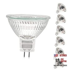 MR16 Halogen Bulb 20W 12V, Durable 6 Packs High Output Halogen Light MR16-20W