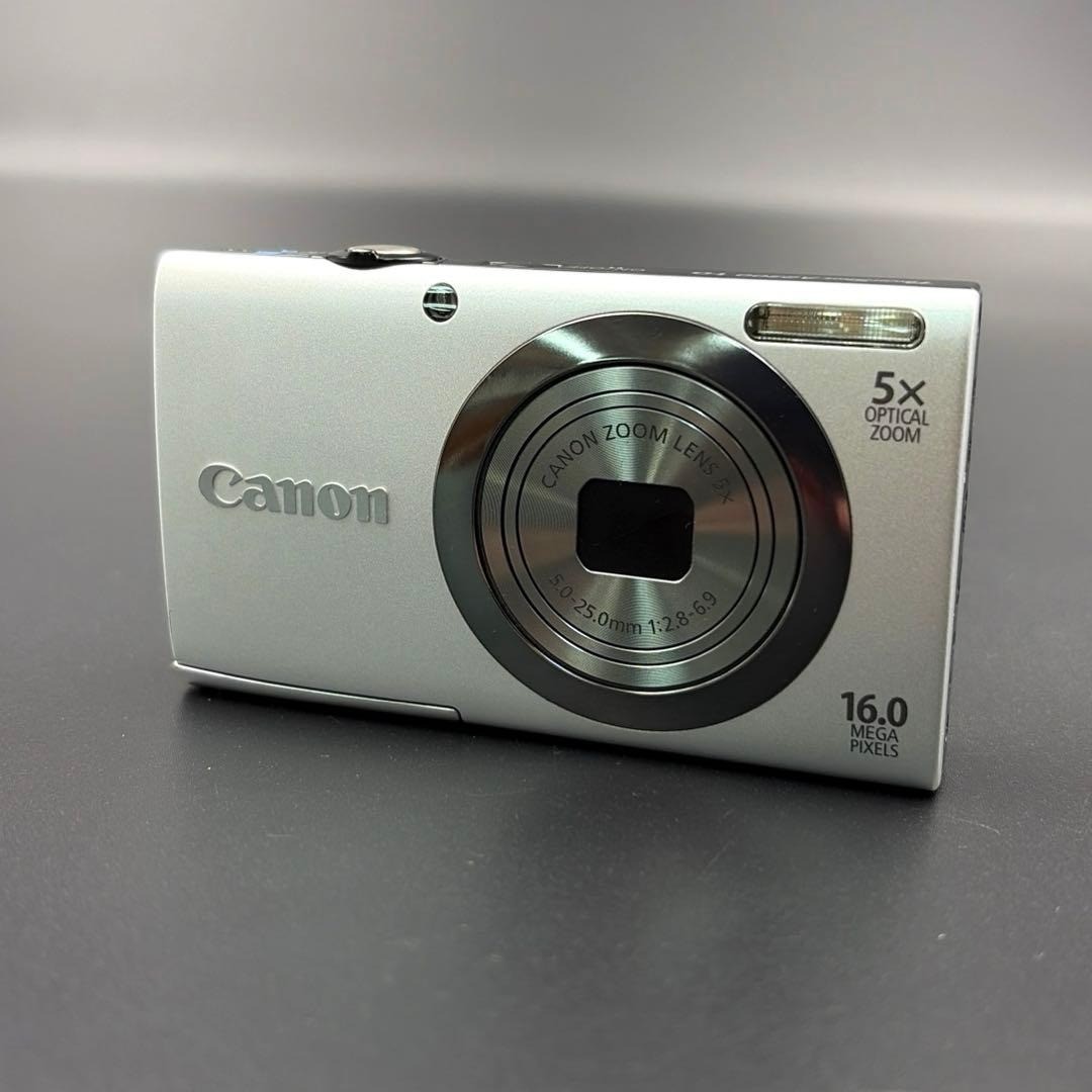 Canon PowerShot A2300 HD 16.0mp Compact Digital Camera Silver Good