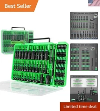 74-Piece Magnetic Nut Driver Set for Impact Drill Metric & SAE, Impact Socket...