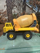 Tonka Turbo-Diesel Cement Mixer Truck Yellow Plastic Metal Diecast