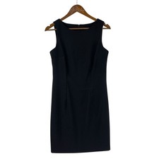 Little Black Dress Sleeveless Sheath Vintage AGB 8 Mini Sleeveless