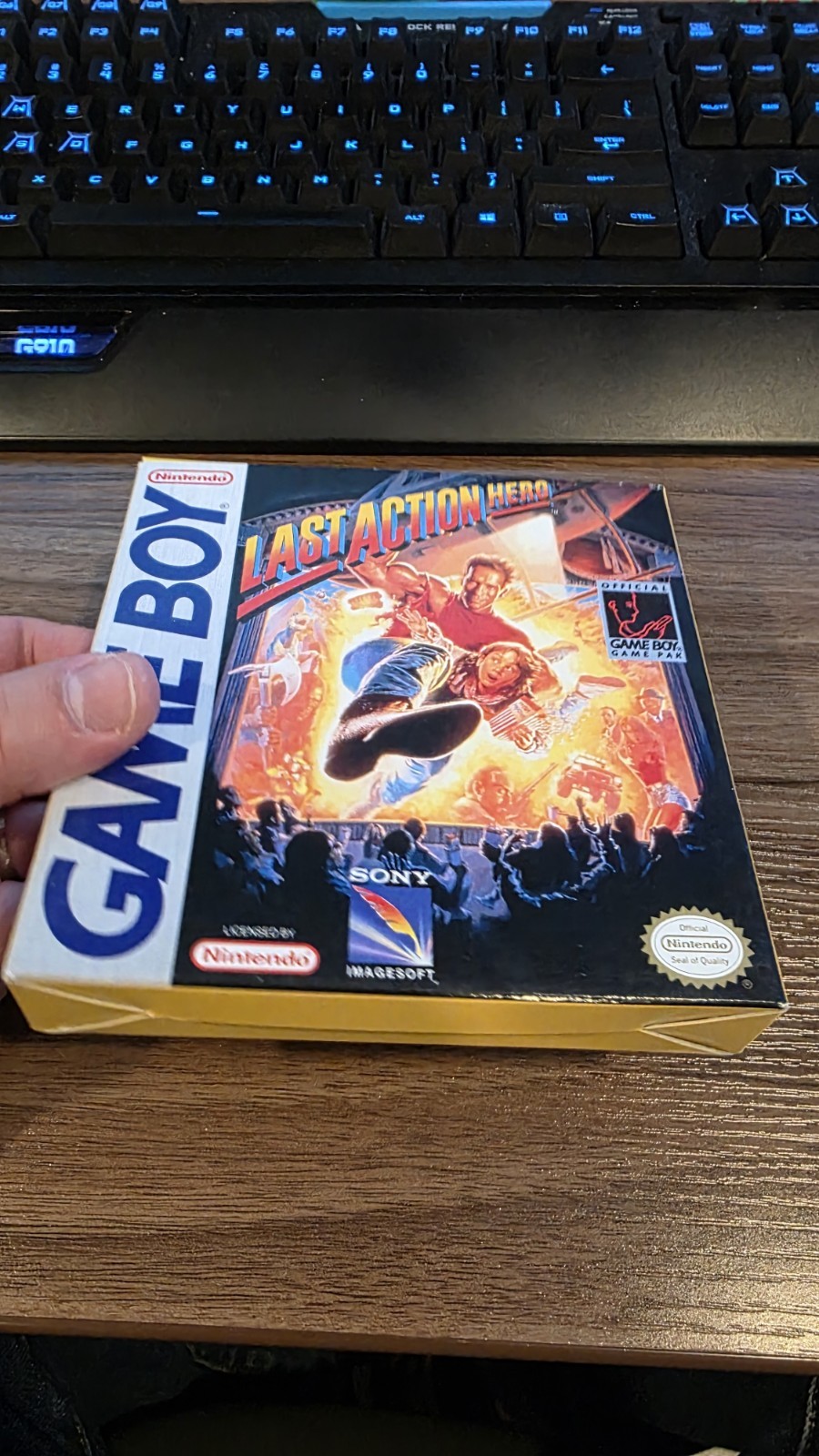 Last Action Hero Nintendo Game Boy CIB 