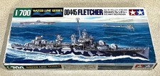 TAMIYA U.S. Navy DD445 Fletcher New Open Box Kit 1/350