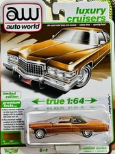 Auto World Diecast Cadillac Coupe DeVille 1:64 Amberlite Firemist Poly Limited