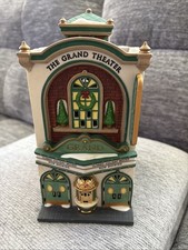 Department 56 Christmas In The City The Grand Movie Theater No Cord (READ)