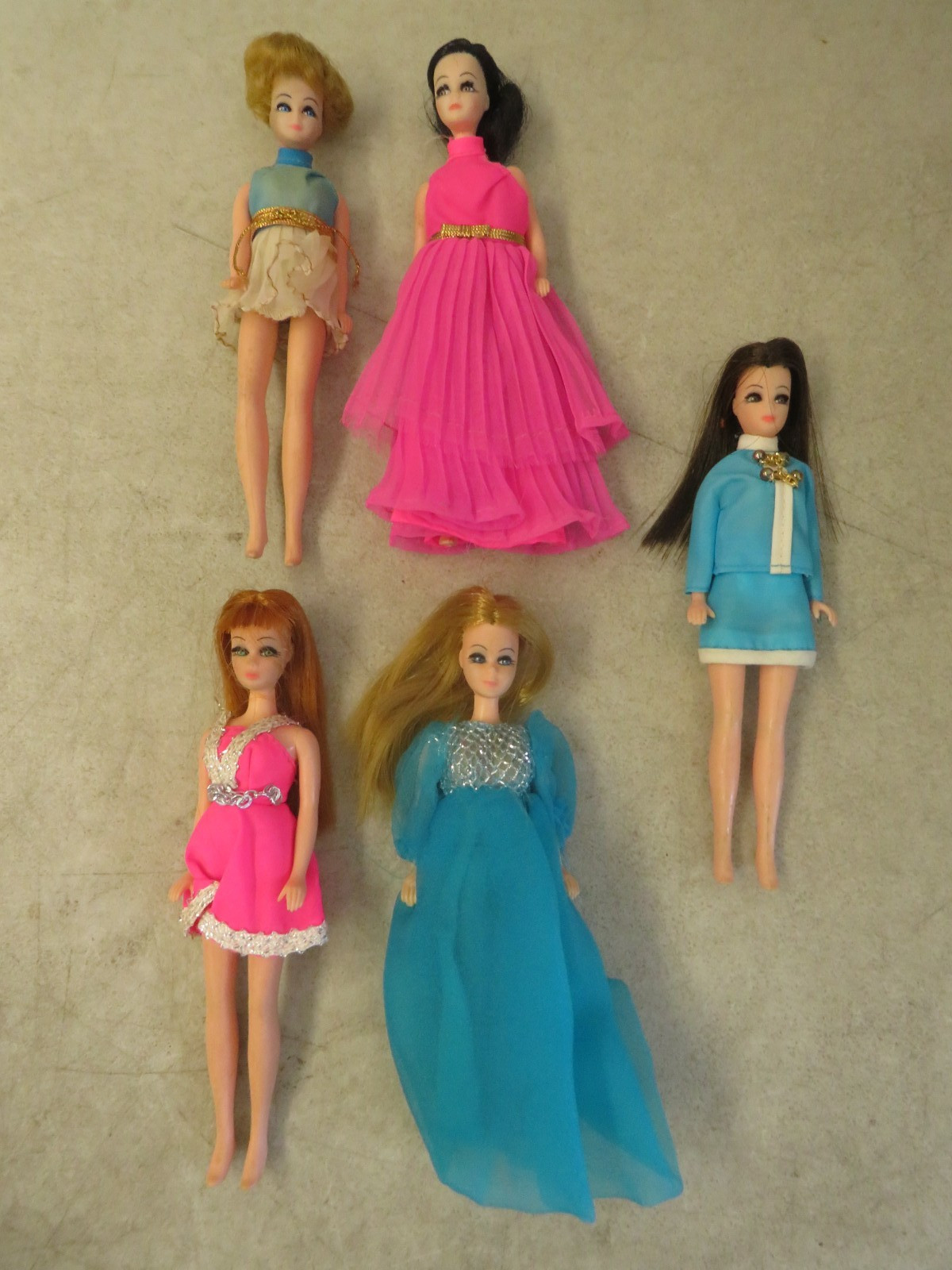 Vintage Lot Of 5 Topper Dawn 6