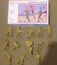 SOLDATINI 1/32 WWII JAPANESE INFANTRY - GLENCOE MODELS 02202