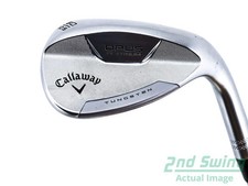 Mint Callaway Opus Platinum Chrome Wedge Lob LW 60° Steel Wedge Flex Right 35.0i