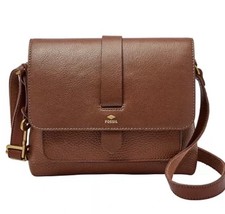 Fossil Kinley Small Crossbody Brown 2 NWT