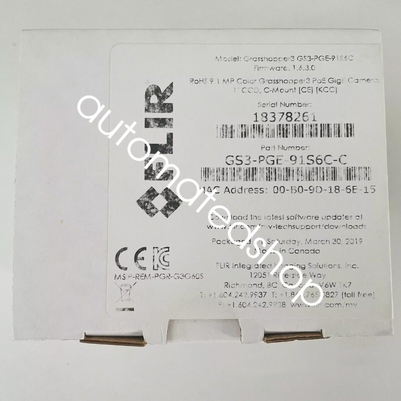 1Pcs New GS3-PGE-91S6C-C Industrial Camera Shipping DHL or FedEX