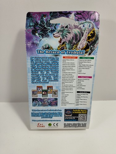 Yu Gi Oh Freezing Chains Structure Deck 1st Edition Trading Card Game English - Picture 2 of 3