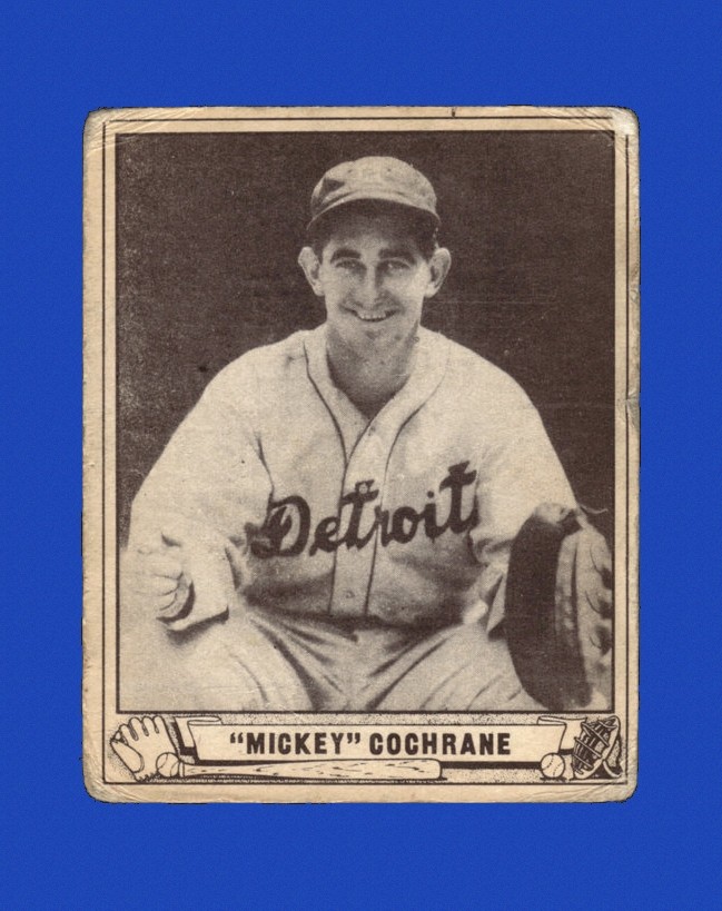 1940 Play Ball Set-Break #180 Mickey Cochrane LOW GRADE *GMCARDS*