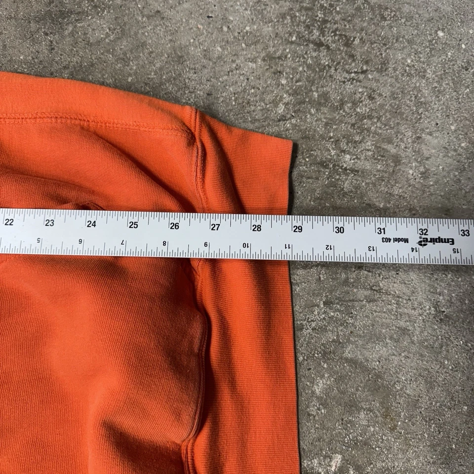 Steve & Barrys Maryland Naranja Vintage Bordado Pullover Sudadera con Capucha Para Hombre Grande Foto 4 de 4