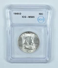 1948-D Franklin Half Dollar MS65 ICG