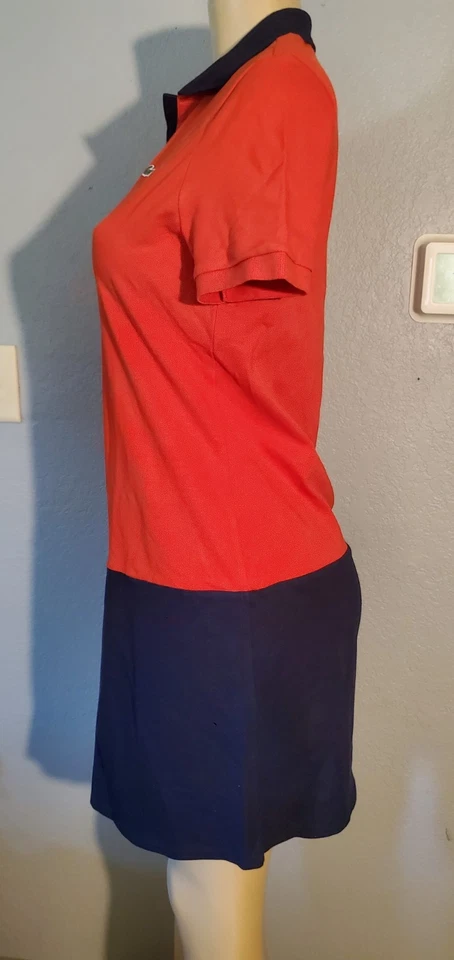 Vestido Tenis Roland Garros Abierto de Francia París Francia Mujer Cuello Lacoste... Foto 2 de 4