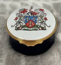 Halcyon Days Enamel Box Sir Richard Nichols Lord Mayor 1997 Salter Company Crest