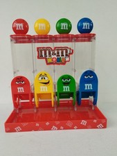 M&M's World Süßigkeitenspender mit vier Tuben rot 4 Farben rot, gelb, grün, blau