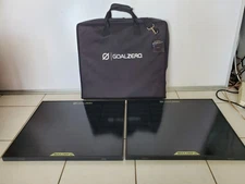 2x Goal Zero Boulder 30   30 Watt Solar Panel with Carrying Case
